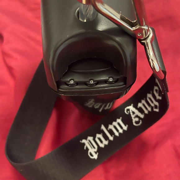 Palm Angels Black Lock Bag Purse - Picture 2 of 4